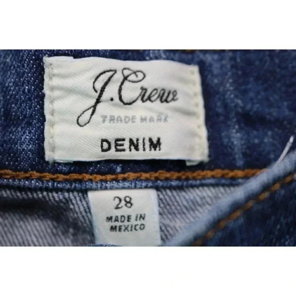 J. Crew Denim Button Down Skirt-Size 28-Dark Wash - Picture 4 of 7